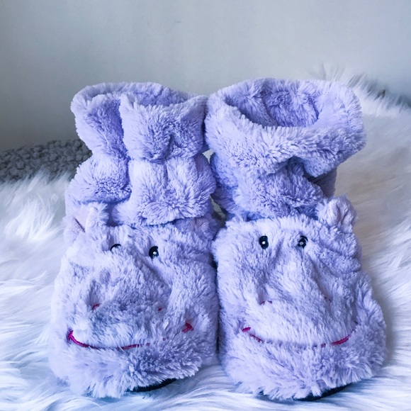 NWOT Microwavable Aromatherapy Bootie Slippers - Picture 2 of 4